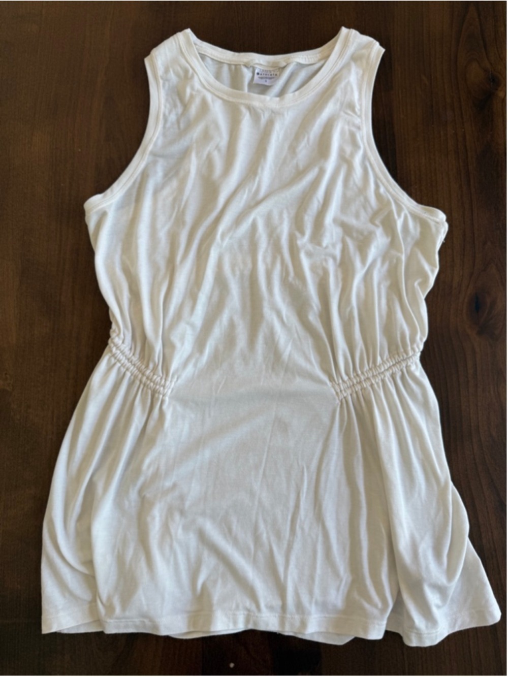 Athleta Off White Ivory Tank Size L
